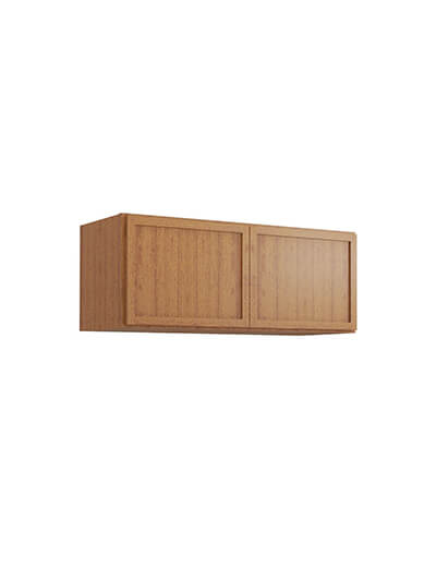 Petit Brown Shaker W3012b Bridge Wall Cabinet Closed