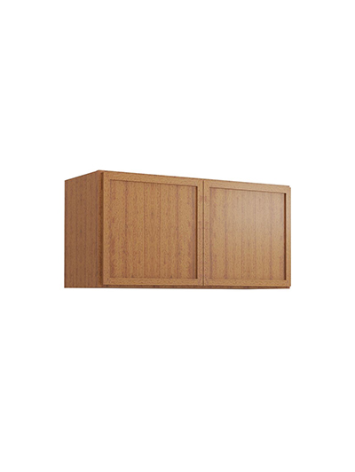 Petit Brown Shaker W3015b Bridge Wall Cabinet Closed
