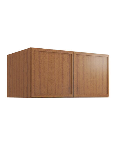 Petit Brown Shaker W361824b Refrigerator Wall Cabinet Closed