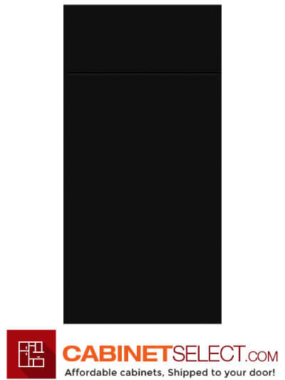 Euro Black Matte Sample Door