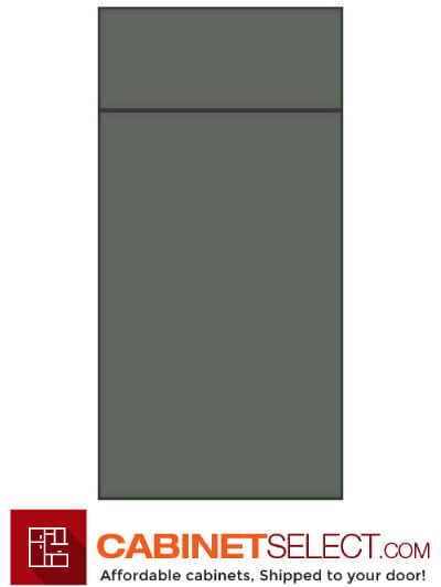 Euro Matte Olive Door Sample | CabinetSelect.com