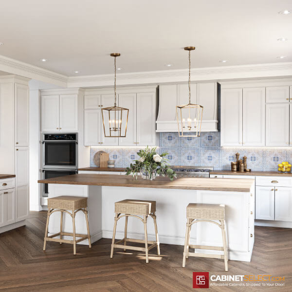 Oxford White Kitchen Cabinet Line Category | CabinetSelect.com