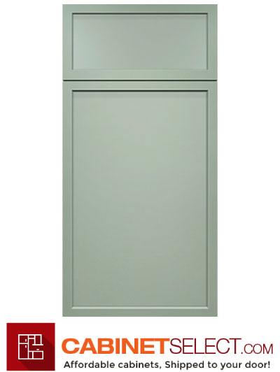 Avalon Slim Shaker Sage Green Door Sample | Cabinet Select