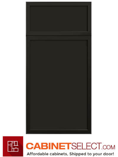 Avalon Slim Shaker Black Door Sample | Cabinet Select