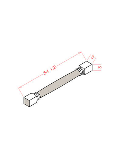 SU-CLDL: Ready-to-Finish Shaker Classic Decorative Leg