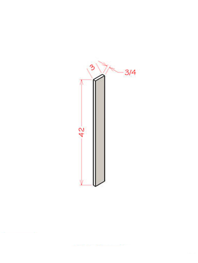 SU-F342: Ready-to-Finish Shaker 3″ by 42″ Filler