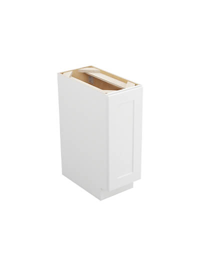 Shaker White B12fh Single Door Base Closed