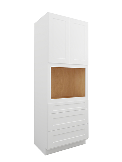 Shaker White O339024 Oven Cabinet Closed