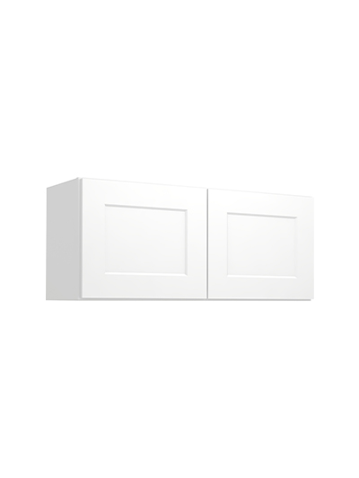 Shaker White W3615 Bridge Cabinet Closed