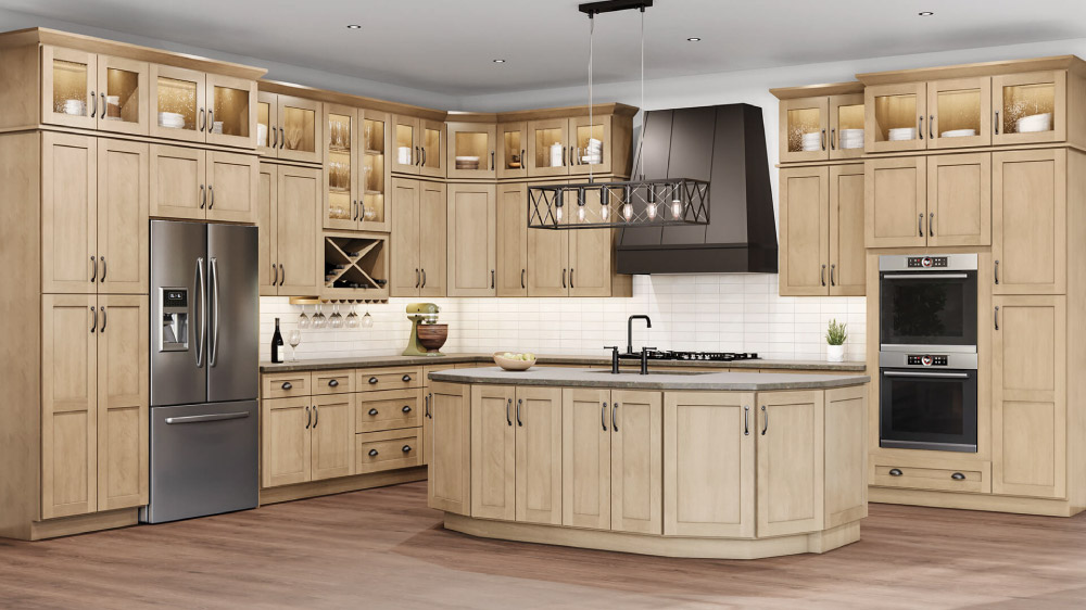 Honey Shaker Kitchen | Kitchen Design Inspiration | Cabinetselect.com