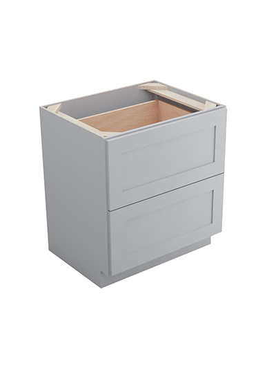Lait Grey Shaker 2db30 Drawer Base Closed