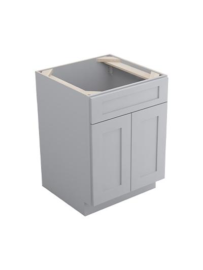 Lait Grey Shaker Sb24b Sink Base Closed