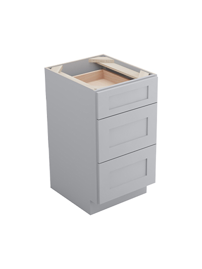 Lait Grey Shaker Svb1821 Drawer Base Vanity Closed