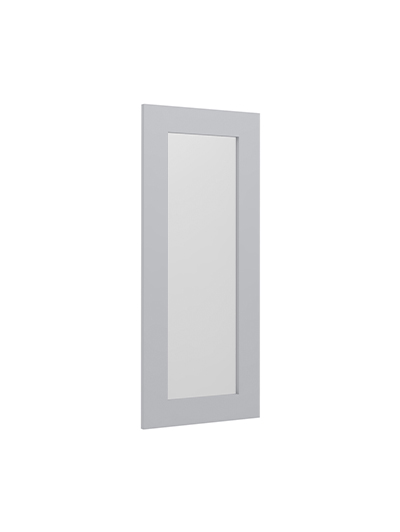 15 in. W x 36 in. H Glass Door – Lait Grey Shaker