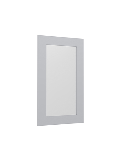 18 in. W x 30 in. H Glass Door – Lait Grey Shaker