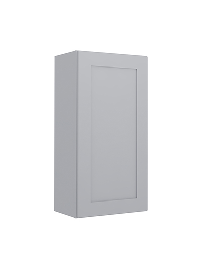 Lait Grey Shaker W2136 Single Door Wall Closed