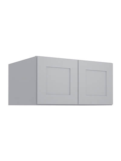 Lait Grey Shaker W301524b Refrigerator Wall Closed