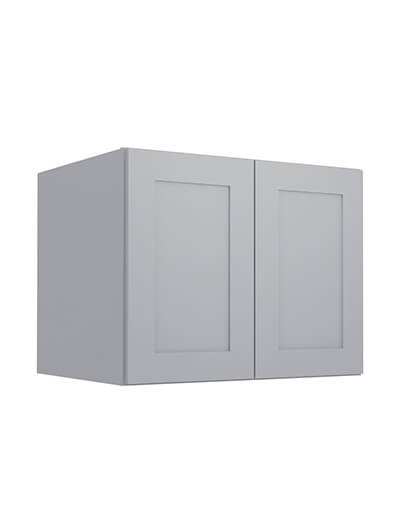 Lait Grey Shaker W302424b Refrigerator Wall Closed
