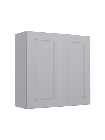 Lait Grey Shaker W3030b Double Door Wall Closed