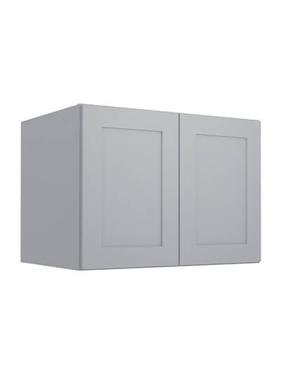 Lait Grey Shaker W332424b Refrigerator Wall Closed