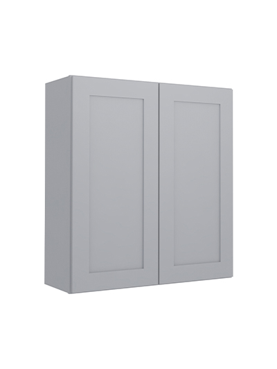Lait Grey Shaker W3336b Wall Cabinet Closed