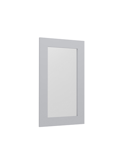 36 in. W x 30 in. H Glass Door – Lait Grey Shaker