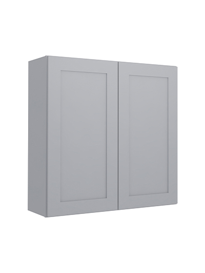 Lait Grey Shaker W3636b Wall Cabinet Closed
