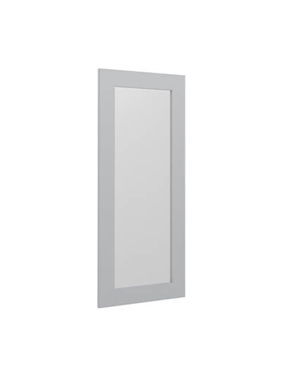 36 in. W x 42 in. H Glass Door – Lait Grey Shaker