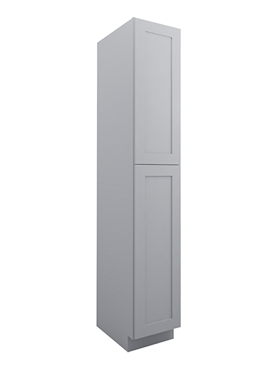 Lait Grey Shaker Wp1590 Pantry Cabinet Closed