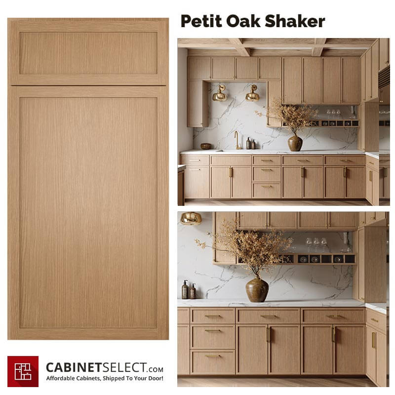 Petit Oak Shaker Matrix Cabinetry Cabinetselect | CabinetSelect