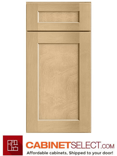 Shaker Honey Door Sample | CabinetSelect