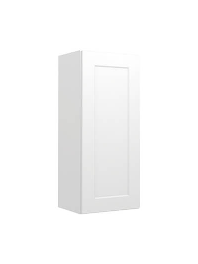 Shaker White W1536 Single Door Wall Closednew