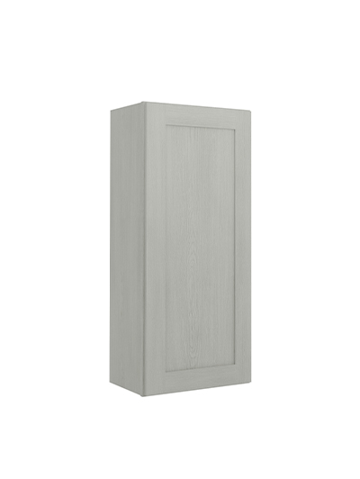 Nova Light Grey Shaker W2142 Single Door Wall Closed