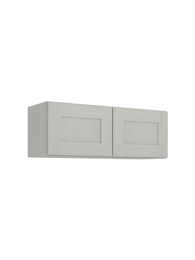 Nova Light Grey Shaker W3312b Double Door Bridge Wall Closed