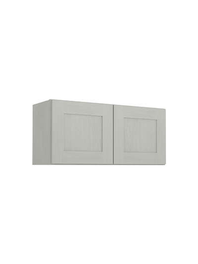 Nova Light Grey Shaker W3315b Double Door Bridge Wall Closed