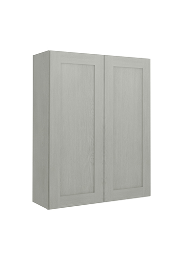 Nova Light Grey Shaker W3342b Double Door Wall Closed