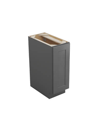 Shaker Grey B12fh Single Door Base Closed
