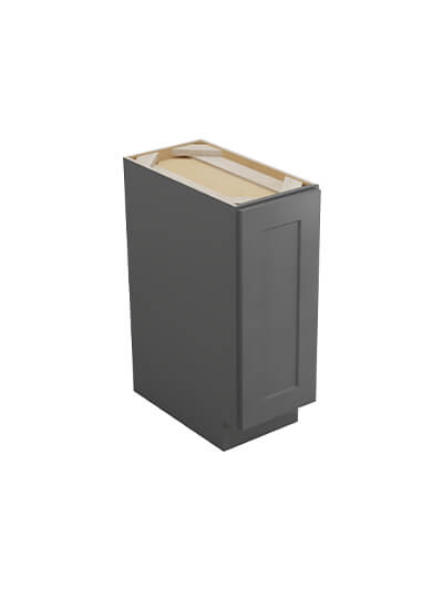 Shaker Grey B12fhtd Full Height Tray Divider Base Closed