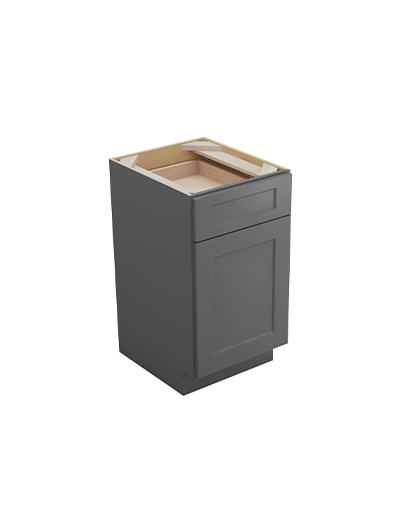 Shaker Grey Dfb18 Drawer File Base Closed