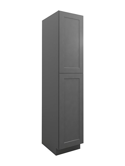 Shaker Grey U1884244rs Utility Rollout Shelf Cabinet Closed