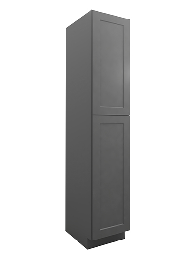 Shaker Grey U1890244rs Utility Rollout Shelf Cabinet Closed