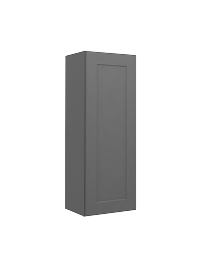Shaker Grey W1542 Single Door Wall Closed