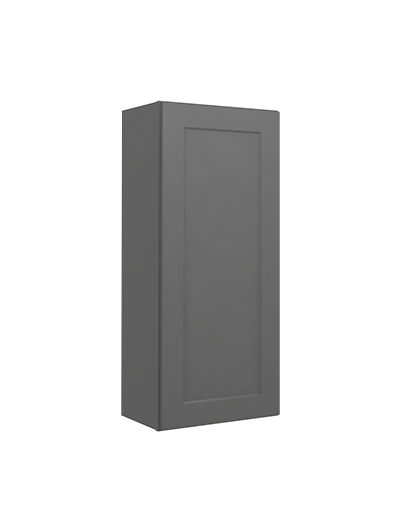 Shaker Grey W1842 Single Door Wall Closed