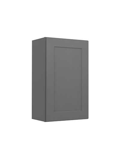 Shaker Grey W2130 Single Door Wall Closed