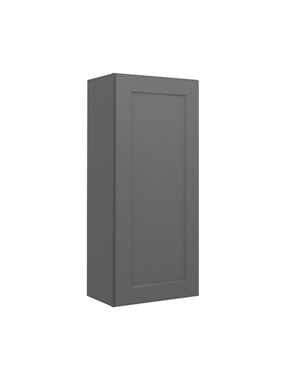 Shaker Grey W2142 Single Door Wall Closed