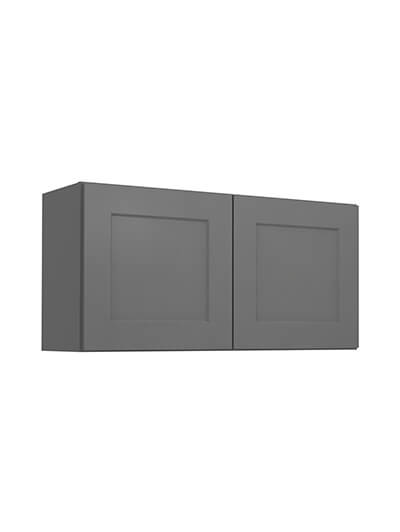 Shaker Grey W3618 Bridge Cabinet Closed