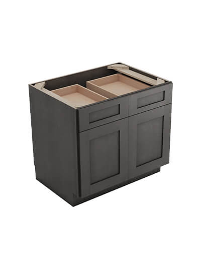 Greystone Shaker B33b Double Door Base Closed