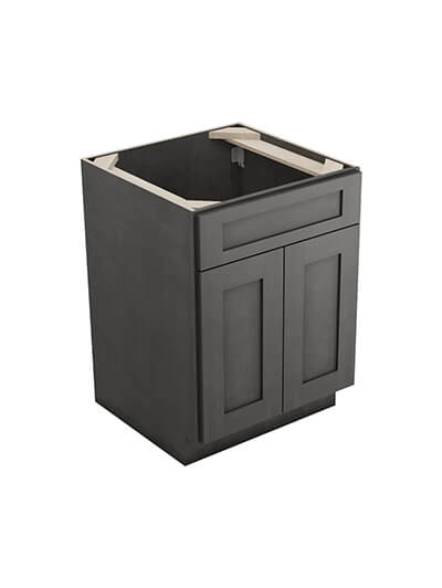 Greystone Shaker Sb24b Double Door Sink Base Closed