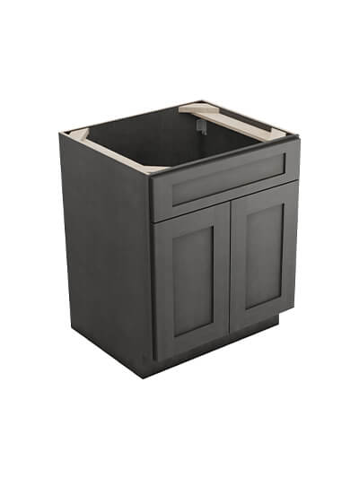 Greystone Shaker Sb27b Double Door Sink Base Closed