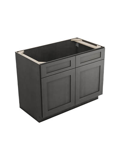 Greystone Shaker Sb42b Double Door Sink Base Closed